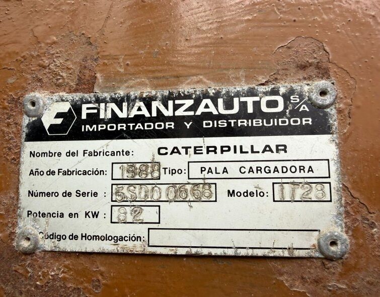 CATERPILLAR IT28B **HIGH DUMP**